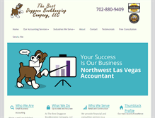 Tablet Screenshot of bestdoggonebookkeeping.com